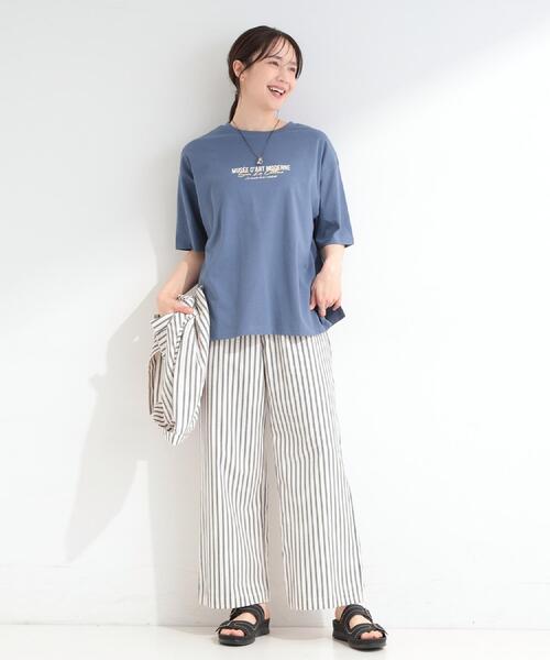 SHOO・LA・RUE(シューラルー)の「【高レビュー/綿100%/プチプラ】選べる3柄 大人のための 着心地やわらかシンプルTシャツ(Tシャツ/カットソー・レディース・グリーン系2/ブラック系/ホワイト系1/ブルー系その他3/ホワイト系3/ベージュ系その他5・01/02/03/04)」の15枚目の写真