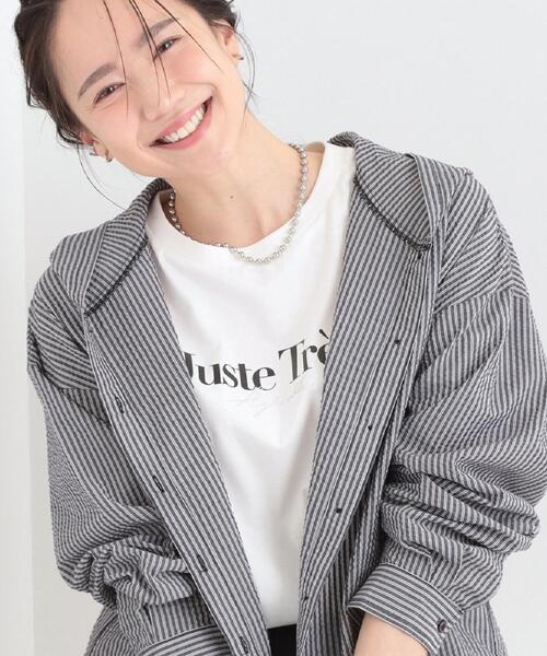 SHOO・LA・RUE(シューラルー)の「【高レビュー/綿100%/プチプラ】選べる3柄 大人のための 着心地やわらかシンプルTシャツ(Tシャツ/カットソー・レディース・グリーン系2/ブラック系/ホワイト系1/ブルー系その他3/ホワイト系3/ベージュ系その他5・01/02/03/04)」の10枚目の写真