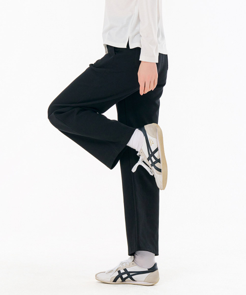 CHASECULT(チェイスカルト)の「レディースエッセンシャルワイドパンツ-FARG7267B03(スウェットパンツ・レディース・ブラック・67/70/76)」の2枚目の写真