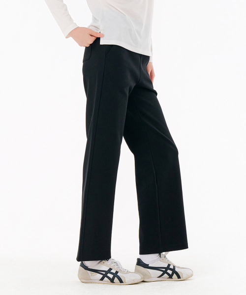 CHASECULT(チェイスカルト)の「レディースエッセンシャルワイドパンツ-FARG7267B03(スウェットパンツ・レディース・ブラック・67/70/76)」の3枚目の写真