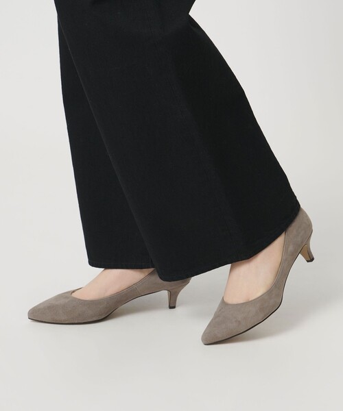ODETTE E ODILE（オデットエオディール）の「ポインテッド パンプス45↓↑（パンプス・レディース・グレー系/ベージュ/シルバー・25cm/22.5cm/24cm/24.5cm/23cm/23.5cm/22cm）」の5枚目の写真
