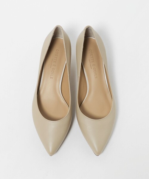 ODETTE E ODILE（オデットエオディール）の「ポインテッド パンプス45↓↑（パンプス・レディース・グレー系/ベージュ/シルバー・25cm/22.5cm/24cm/24.5cm/23cm/23.5cm/22cm）」の8枚目の写真