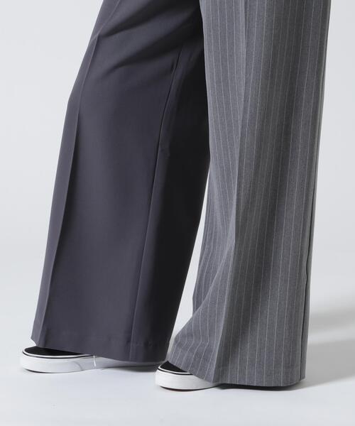 AULA AILA（アウラアイラ）の「AULA AILA（アウラアイラ）別注アシンメトリーサロペット（サロペット/オーバーオール・レディース・グレー/ブラック・0/1）」の19枚目の写真