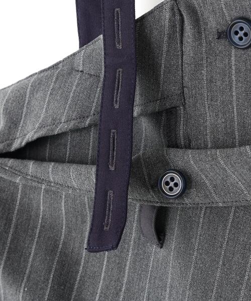 AULA AILA（アウラアイラ）の「AULA AILA（アウラアイラ）別注アシンメトリーサロペット（サロペット/オーバーオール・レディース・グレー/ブラック・0/1）」の14枚目の写真