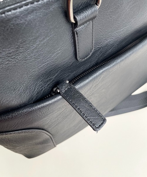 CALIFORNIA OUTFITTERS(カリフォルニア アウトフィッターズ)の「2C62-NK 2WAY レザー調 ビジネス トートバッグ(ビジネスバッグ・メンズ・ブラック・ONESIZE)」の19枚目の写真