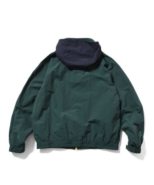 LFYT（エルエフワイティー）の「LFYT ラファイエット - COLORBLOCK WINDBREAKER ウィンドブレーカー LS261001（ナイロンジャケット・メンズ・ネイビー/グリーン・XX-LARGE/X-LARGE/LARGE/MEDIUM）」の3枚目の写真