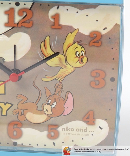 niko and...（ニコアンド）の「【トムとジェリー】コラボアラームクロック（置時計・レディース・その他・0）」の8枚目の写真