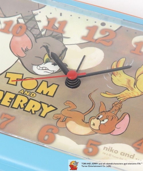 niko and...（ニコアンド）の「【トムとジェリー】コラボアラームクロック（置時計・レディース・その他・0）」の10枚目の写真
