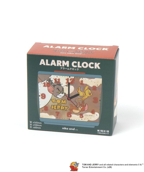 niko and...（ニコアンド）の「【トムとジェリー】コラボアラームクロック（置時計・レディース・その他・0）」の12枚目の写真