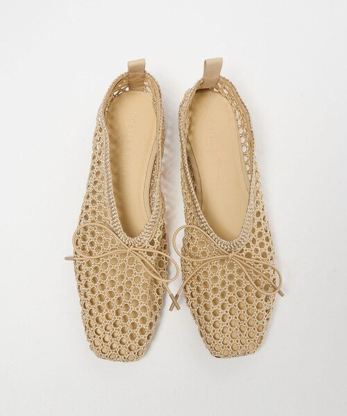 ODETTE E ODILE（オデットエオディール）の「ニットバレエ フラット10↑（バレエシューズ・レディース・ブラック/オレンジ/ベージュ・25cm/24.5cm/24cm/23.5cm/23cm/22.5cm/22cm）」の17枚目の写真