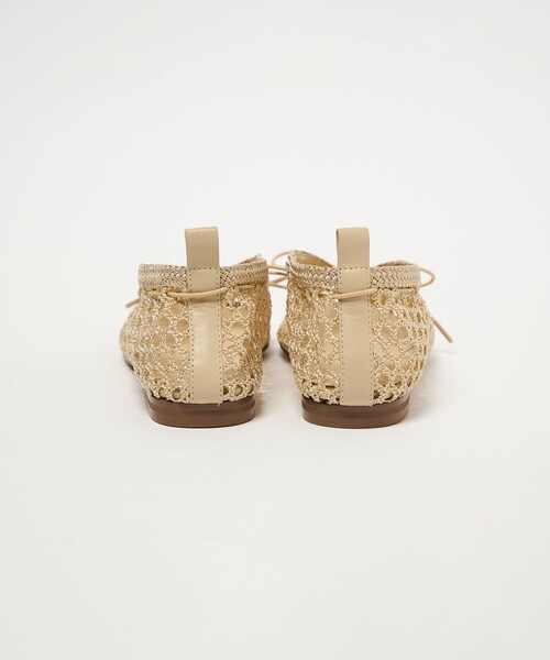 ODETTE E ODILE（オデットエオディール）の「ニットバレエ フラット10↑（バレエシューズ・レディース・ブラック/オレンジ/ベージュ・25cm/24.5cm/24cm/23.5cm/23cm/22.5cm/22cm）」の19枚目の写真