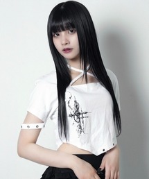 LAZYSLAY（レイジースレイ）の「クロススクエアシャツ（Tシャツ/カットソー）」