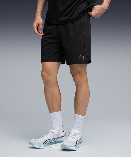 PUMA(プーマ)の「PUMA プーマ メンズ トレーニング プーマ フレックス ウーブン ショートパ(その他パンツ・メンズ・ブラック/オリーブ・LARGE/MEDIUM/SMALL/X-LARGE/XX-LARGE)」の2枚目の写真