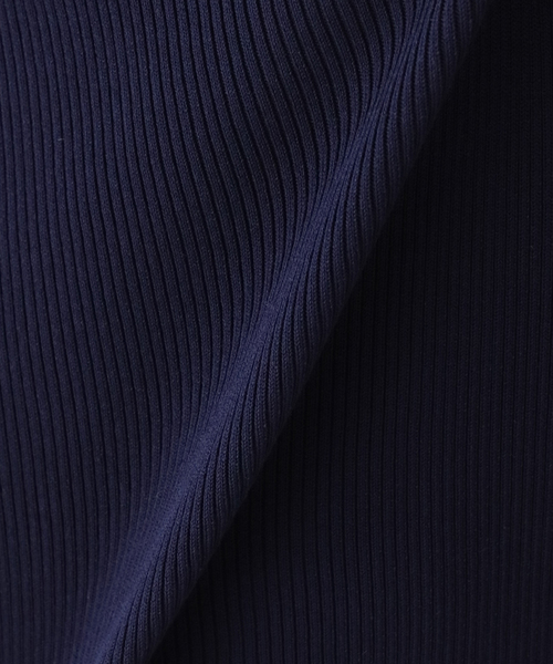 Deuxieme Classe(ドゥーズィエムクラス)の「ICE Rib Boat Neck プルオーバー(ニット/セーター・レディース・ベージュ/ネイビー/グレー・FREE)」の12枚目の写真
