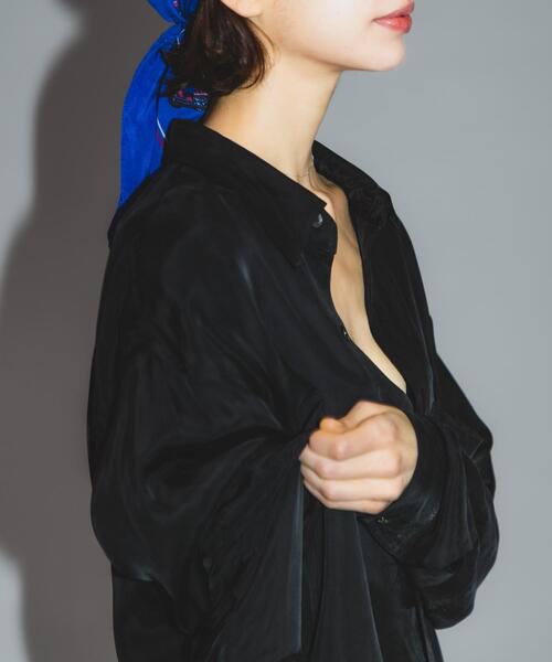 URBAN RESEARCH（アーバンリサーチ）の「Teya　STANDARD SHIRTS（シャツ/ブラウス・レディース・ブラック/ホワイト・FREE）」の17枚目の写真