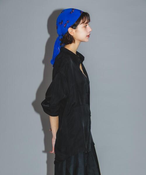 URBAN RESEARCH（アーバンリサーチ）の「Teya　STANDARD SHIRTS（シャツ/ブラウス・レディース・ブラック/ホワイト・FREE）」の18枚目の写真