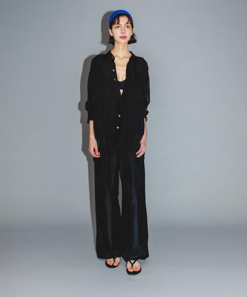 URBAN RESEARCH（アーバンリサーチ）の「Teya　STANDARD SHIRTS（シャツ/ブラウス・レディース・ブラック/ホワイト・FREE）」の20枚目の写真