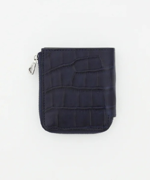 ITTI(イッチ)の「ITTI/イッチ/CRISTY VERY COMPACT WLT .5 / AI CROCO(財布・メンズ・インディゴブルー・F)」の2枚目の写真