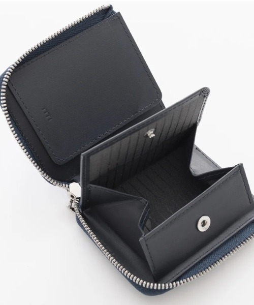 ITTI(イッチ)の「ITTI/イッチ/CRISTY VERY COMPACT WLT .5 / AI CROCO(財布・メンズ・インディゴブルー・F)」の4枚目の写真