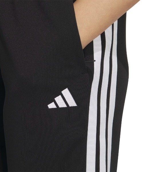 adidas(アディダス)の「アディダス adidas スリーストライプス レギュラーフィット ダブルニットショーツ(その他パンツ・レディース・ブラック×ホワイト/ブラック×ブラック・S/XL/M/L)」の10枚目の写真