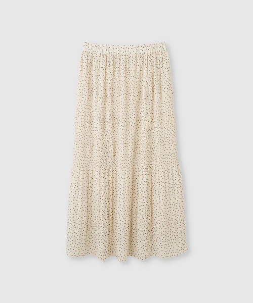 Mac-House（マックハウス）の「Idnes マジョリカプリーツ フレアスカート（スカート・レディース・ホワイト系/グレー系/ブラック系・FREE）」の12枚目の写真