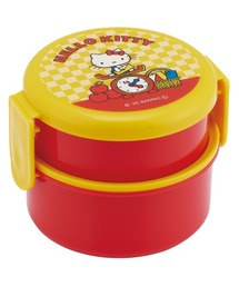 Skater（スケーター）の「丸型ランチボックス２段 フォーク付き ONWR1（お弁当箱）」