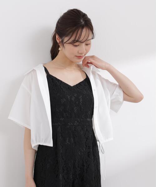 PROPORTION BODY DRESSING（プロポーションボディドレッシング）の「＜Ｅ＞レースオールインワン / 1216147403（つなぎ/オールインワン・レディース・ホワイト系その他/ブラック・MEDIUM/P/S）」の6枚目の写真