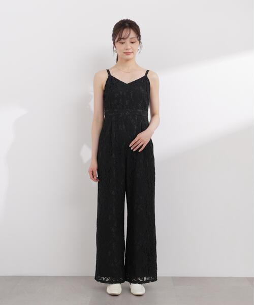 PROPORTION BODY DRESSING（プロポーションボディドレッシング）の「＜Ｅ＞レースオールインワン / 1216147403（つなぎ/オールインワン・レディース・ホワイト系その他/ブラック・MEDIUM/P/S）」の10枚目の写真