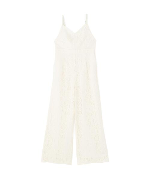 PROPORTION BODY DRESSING（プロポーションボディドレッシング）の「＜Ｅ＞レースオールインワン / 1216147403（つなぎ/オールインワン・レディース・ホワイト系その他/ブラック・MEDIUM/P/S）」の18枚目の写真