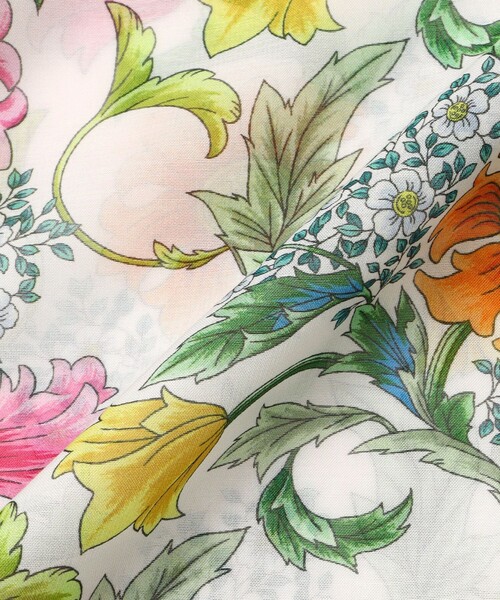 MACKINTOSH LONDON（マッキントッシュ ロンドン）の「【婦人画報4月号掲載】【BIBURY FLOWER】ドローイングカラフルバイブリーブラウス（シャツ/ブラウス・レディース・オフホワイト・38）」の9枚目の写真
