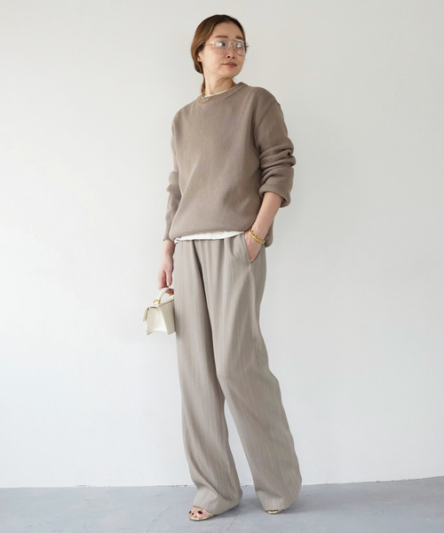 GOLDEN GOOSE(ゴールデングース)の「【GOLDEN GOOSE / ゴールデングース】BACK LOGO KNIT(ニット/セーター・レディース・モカ・FREE)」の13枚目の写真