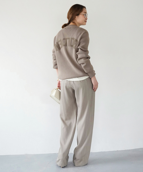 GOLDEN GOOSE(ゴールデングース)の「【GOLDEN GOOSE / ゴールデングース】BACK LOGO KNIT(ニット/セーター・レディース・モカ・FREE)」の15枚目の写真