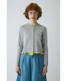 HeRIN.CYE（ヘリンドットサイ）の「Double hem knit cardigan　　ダブルヘムニットカーディガン（カーディガン/ボレロ）」