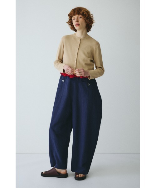 HeRIN.CYE（ヘリンドットサイ）の「Double hem knit cardigan　　ダブルヘムニットカーディガン（カーディガン/ボレロ・レディース・ベージュ/イエロー/グレー・FREE）」の11枚目の写真