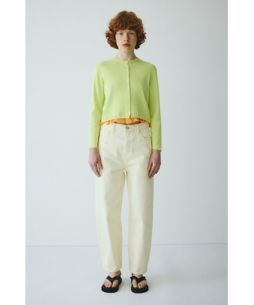 HeRIN.CYE（ヘリンドットサイ）の「Double hem knit cardigan　　ダブルヘムニットカーディガン（カーディガン/ボレロ・レディース・ベージュ/イエロー/グレー・FREE）」の20枚目の写真