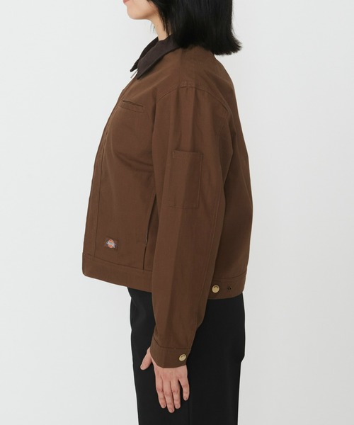 Dickies(ディッキーズ)の「Dickies/ディッキーズ キャンバスジャケット/ワークジャケット(その他アウター・レディース・ブラウン/ベージュ・X-SMALL/SMALL/MEDIUM)」の19枚目の写真