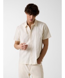 DOBBY Textured Stripe Shirt シャツ