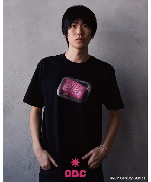 GDC（ジーディーシー）の「【3月30日(月)11:59まで】GDC×Fight Club（Tシャツ/カットソー・メンズ・ブラック/ホワイト・SMALL/MEDIUM/LARGE/X-LARGE）」の7枚目の写真