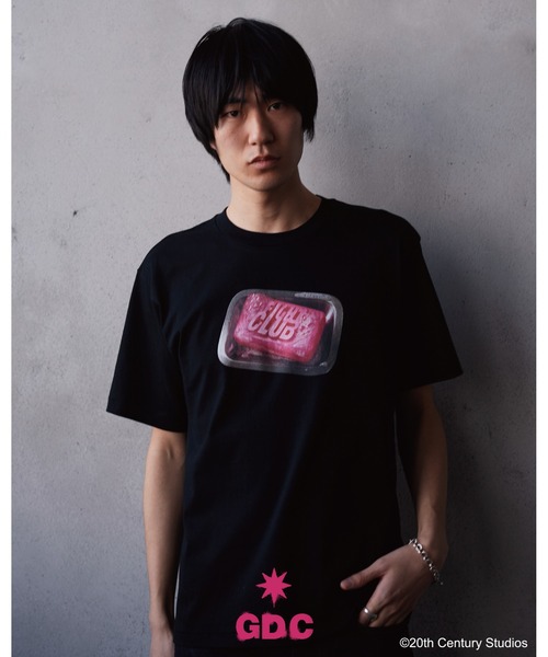 GDC（ジーディーシー）の「【3月30日(月)11:59まで】GDC×Fight Club（Tシャツ/カットソー・メンズ・ブラック/ホワイト・SMALL/MEDIUM/LARGE/X-LARGE）」の6枚目の写真
