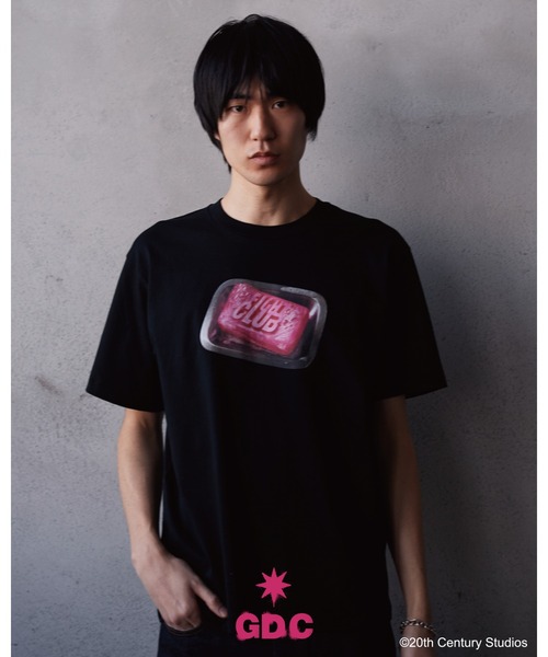 GDC（ジーディーシー）の「【3月30日(月)11:59まで】GDC×Fight Club（Tシャツ/カットソー・メンズ・ブラック/ホワイト・SMALL/MEDIUM/LARGE/X-LARGE）」の5枚目の写真