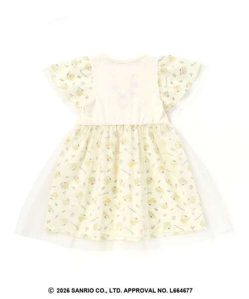 SLAP SLIP（スラップスリップ）の「【シナモロール/ポムポムプリン×SLAPSLIP】総柄プリントふわっとチュールフレアワンピース(90~130cm)（ワンピース・キッズ・ブルー/イエロー・130cm/120cm/90cm/110cm/100cm）」の15枚目の写真