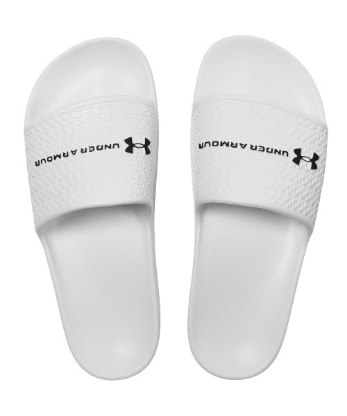 UNDER ARMOUR（アンダーアーマー）の「アンダーアーマー  UAアーマー スライド ライト（サンダル・メンズ・ホワイト・25.0cm/26.0cm/27.0cm/28.0cm）」の4枚目の写真