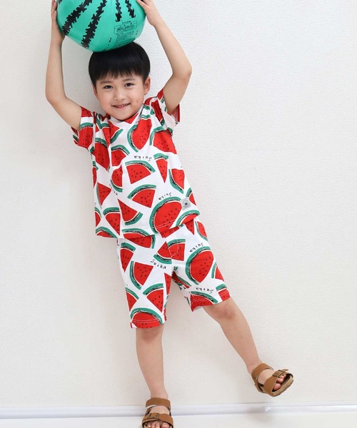 SKAPE(エスケープ)の「ソウガラ4分パンツA(その他パンツ・キッズ・C/F/G/I/A・80cm/90cm/100cm/110cm/120cm)」の1枚目の写真