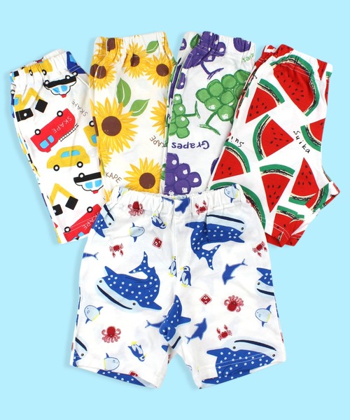 SKAPE(エスケープ)の「ソウガラ4分パンツA(その他パンツ・キッズ・C/F/G/I/A・80cm/90cm/100cm/110cm/120cm)」の9枚目の写真