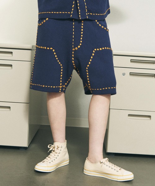 PHINGERIN(フィンガリン)の「PHINGERIN/フィンガリン/SUMMER PG1 W KNEE SHORT(その他パンツ・メンズ・ブラック/ピンク/ネイビー・L/S/M)」の3枚目の写真