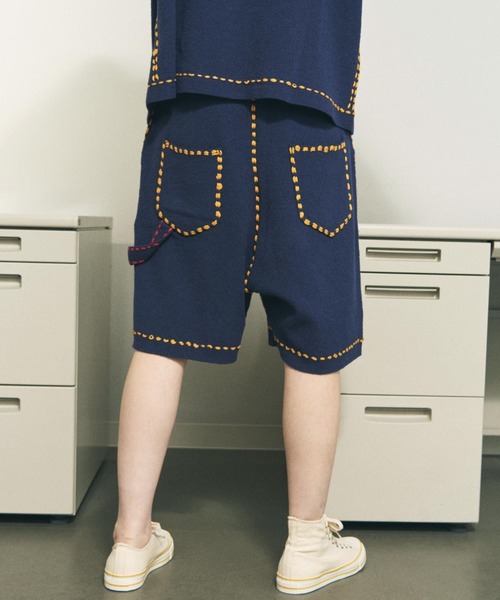 PHINGERIN(フィンガリン)の「PHINGERIN/フィンガリン/SUMMER PG1 W KNEE SHORT(その他パンツ・メンズ・ブラック/ピンク/ネイビー・L/S/M)」の7枚目の写真