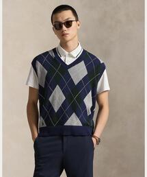 POLO GOLF（ポロ ゴルフ）の「ビッグ フィット パフォーマンス アーガイル セーター ベスト（ベスト）」