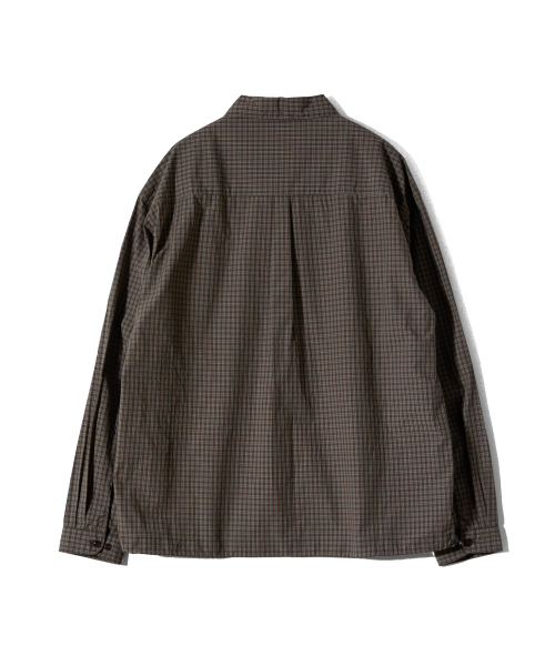 HORLISUN(ホーリーサン)の「Ripple Typewriter Shirt Jacket Brown(シャツ/ブラウス・メンズ・その他・SMALL/MEDIUM/LARGE)」の9枚目の写真