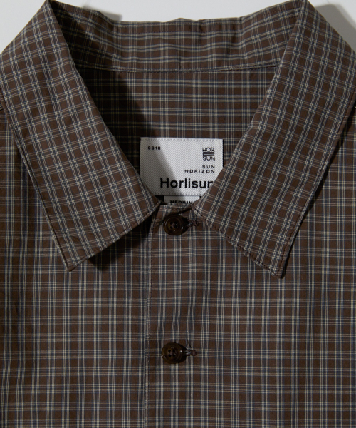 HORLISUN(ホーリーサン)の「Ripple Typewriter Shirt Jacket Brown(シャツ/ブラウス・メンズ・その他・SMALL/MEDIUM/LARGE)」の11枚目の写真