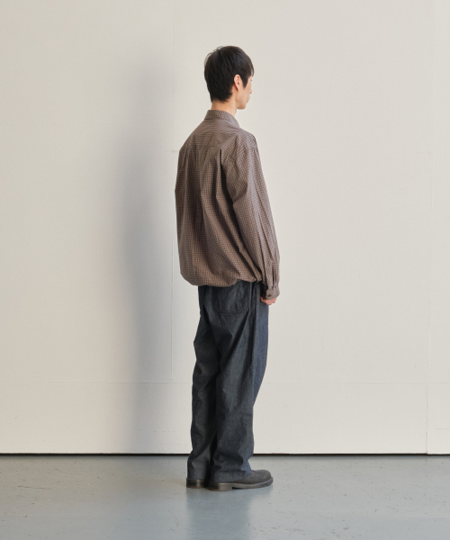 HORLISUN(ホーリーサン)の「Ripple Typewriter Shirt Jacket Brown(シャツ/ブラウス・メンズ・その他・SMALL/MEDIUM/LARGE)」の7枚目の写真